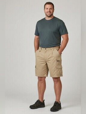 Propper Men's Tactical Cargo Shorts Khaki Sz40 Lightweight Utility Work Gorpcore